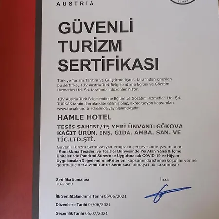 Hamle Hotel Akyaka (Mugla)