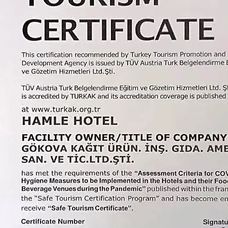 Otel Hamle Akyaka (Mugla)